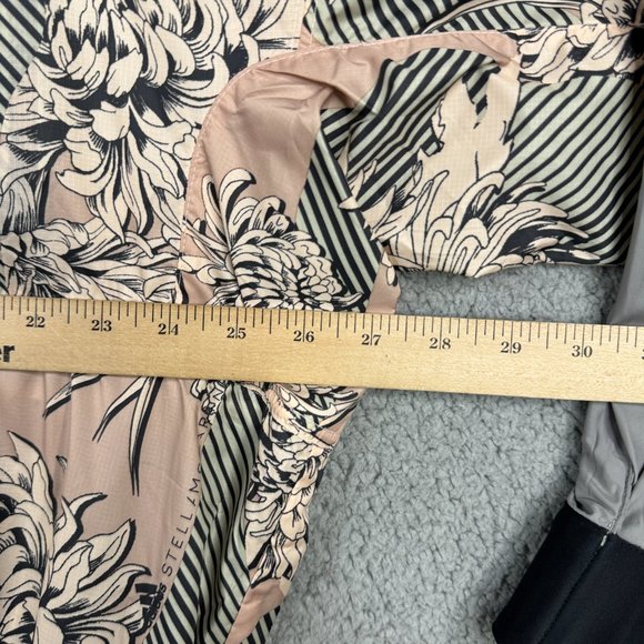 Adidas by Stella McCartney Jacket S Future Playground Half Zip Floral Printed - Picture 9 of 15